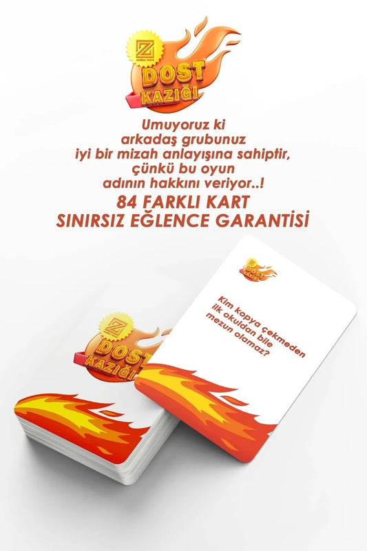 Dost Kazığı oyun kartları – komik görevler ve sürpriz dolu anlar
