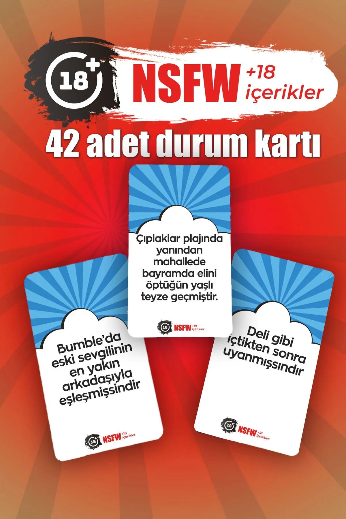 Moodun Hangisi oyun içeriği – +18 kartlar, metin kartları ve şarkı kartları