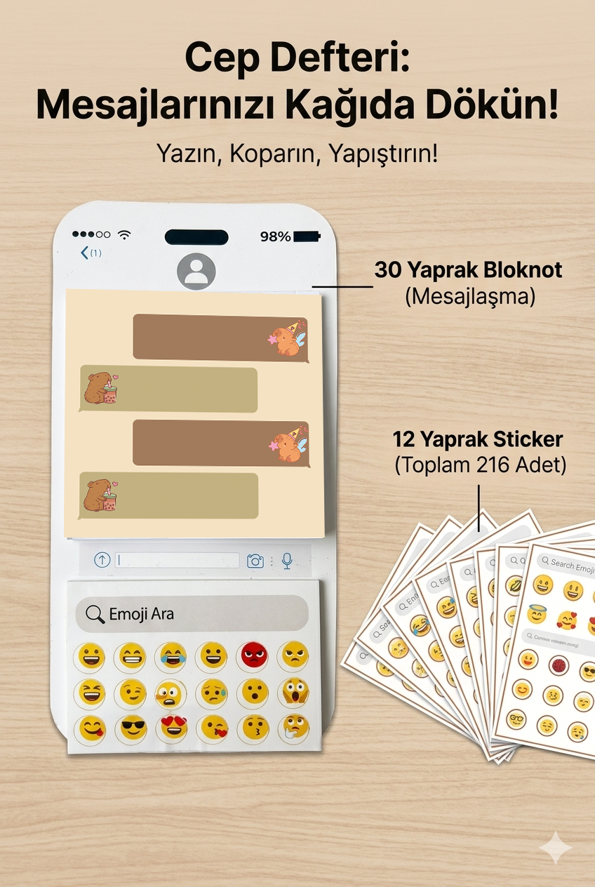 Cep Defteri Erkek Paketi – Spiderman ve Capybara Temalı 2'li Set