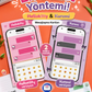 Cep Defteri Kız Paketi – Kuromi ve Hello Kitty Temalı 2'li Set